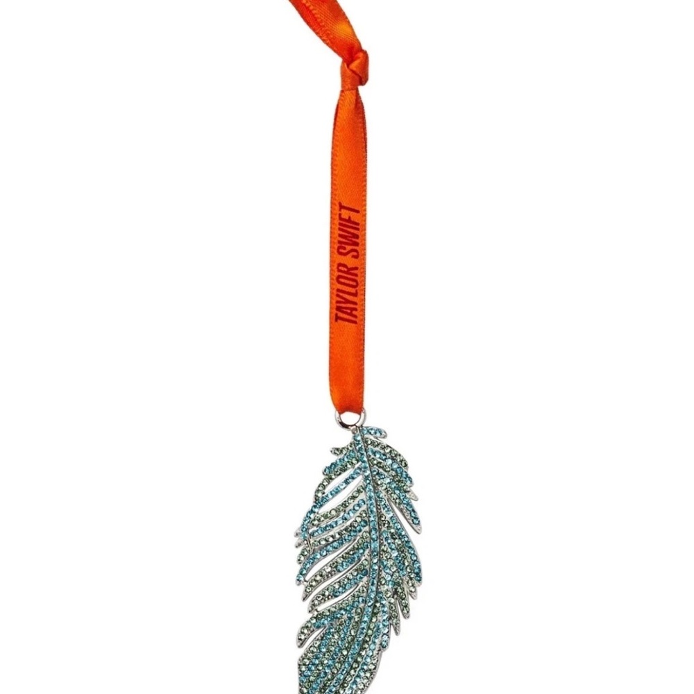Taylor Swift The Life Of A Showgirl Feather Ornament PRESALE Shipped